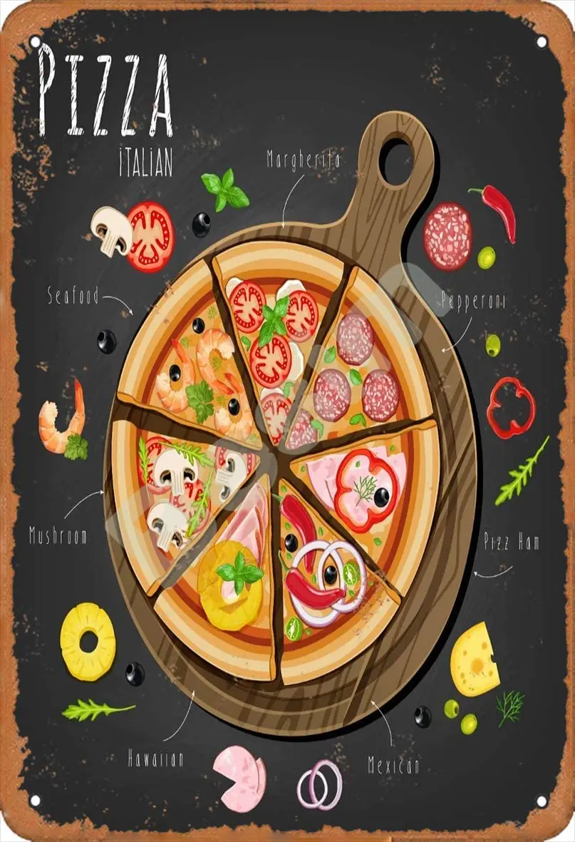 Bit Lina - Retro Metal Logo for home wall decoration, Italian retro logo for pizza, garage, motorcycle and gasoline
Bit Lina - Retro Metal Logo for home wall decoration, Italian retro logo for pizza, garage, motorcycle and gasoline