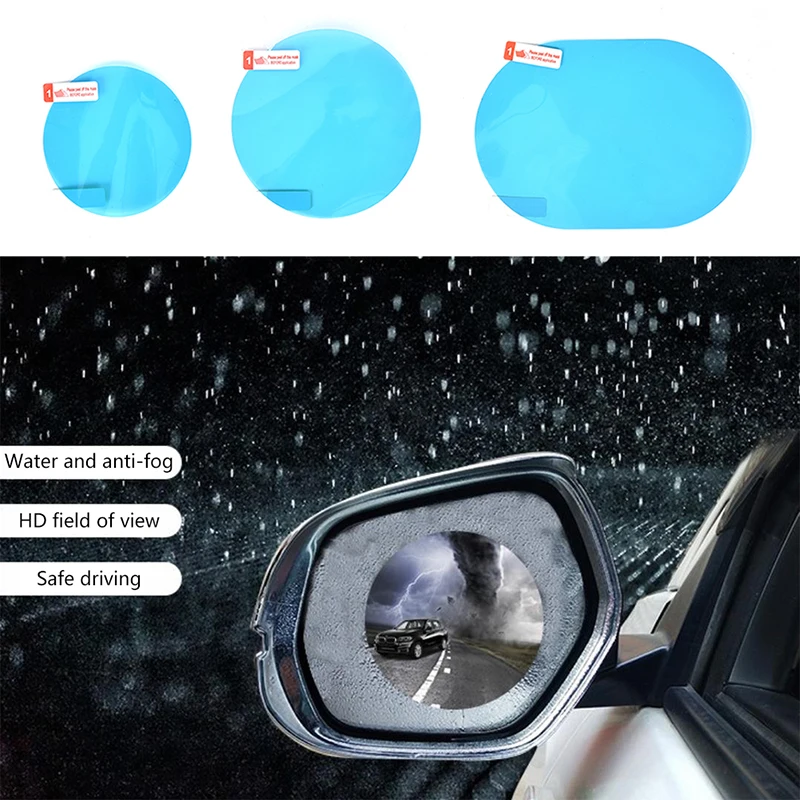 2pcs/set Car Rearview Mirror Waterproof Membrane Motorcycles Auto Anti-fog Anti-Glare Film Sticker PET Transparent Film Stickers
2pcs/set Car Rearview Mirror Waterproof Membrane Motorcycles Auto Anti-fog Anti-Glare Film Sticker PET Transparent Film Stickers