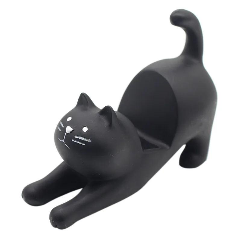 Gifts Black /White Cat with Brown Ear Patch Smartphone Stand Decoration Cell Phone Stand Holder Bracket Resin Ornament Birthday
Gifts Black /White Cat with Brown Ear Patch Smartphone Stand Decoration Cell Phone Stand Holder Bracket Resin Ornament Birthday