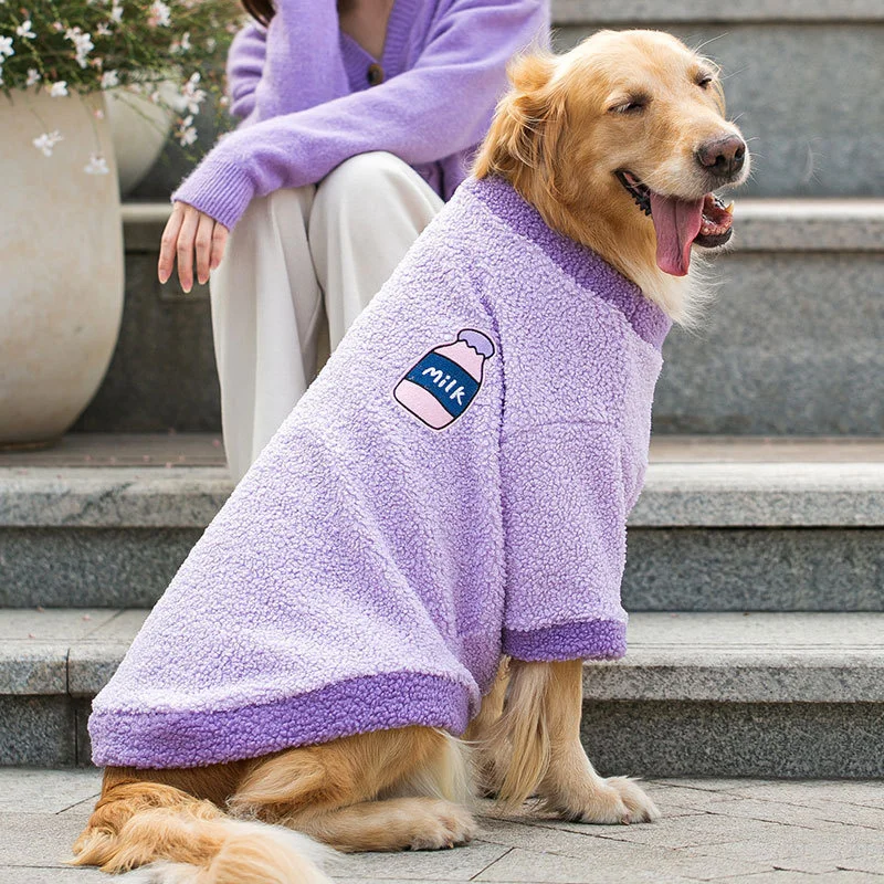 Warm Winter Dog Clothes for Medium Large Dogs Thickened Pet Costume Golden Retriever Clothes Labrador Clothing Dog Accessories
Warm Winter Dog Clothes for Medium Large Dogs Thickened Pet Costume Golden Retriever Clothes Labrador Clothing Dog Accessories