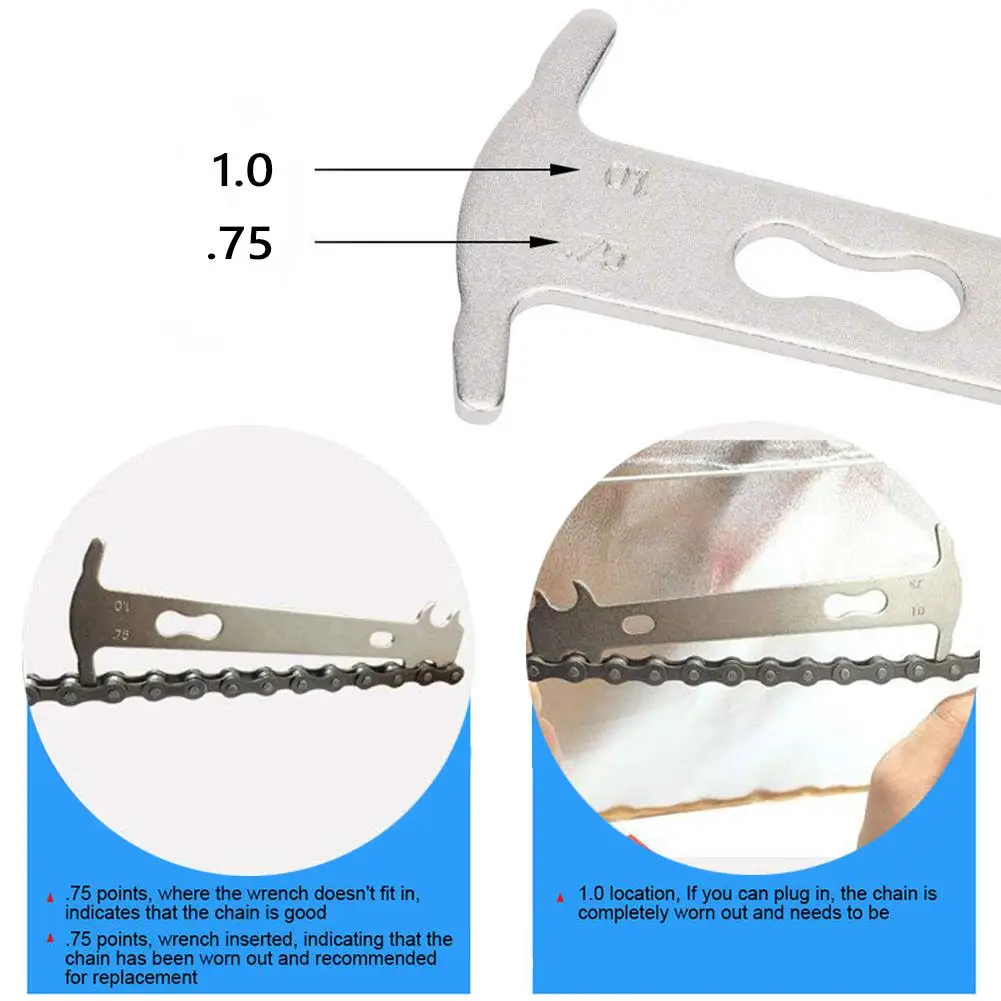 HiMISS Bicycle maintenance tool Bicycle Chain Ruler + Chain Remover Tool Mountain Bike Maintenance Tool Set carbon steel
HiMISS Bicycle maintenance tool Bicycle Chain Ruler + Chain Remover Tool Mountain Bike Maintenance Tool Set carbon steel