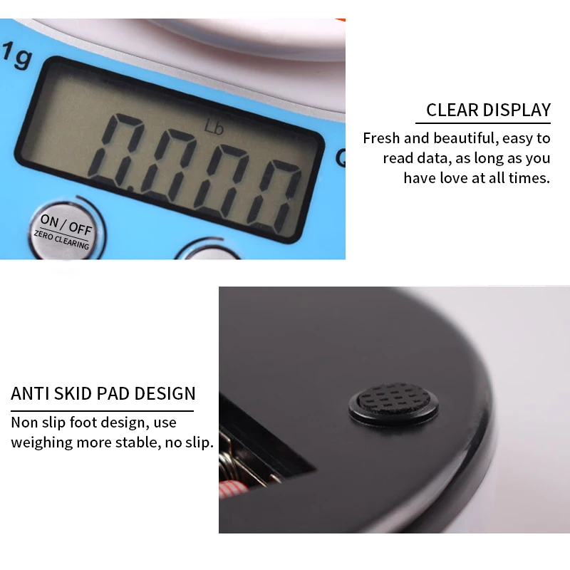 5kg/1g Portable Digital Scale LED Electronic Scales Postal Food Balance Measuring Weight Kitchen LED Electronic Scales
5kg/1g Portable Digital Scale LED Electronic Scales Postal Food Balance Measuring Weight Kitchen LED Electronic Scales