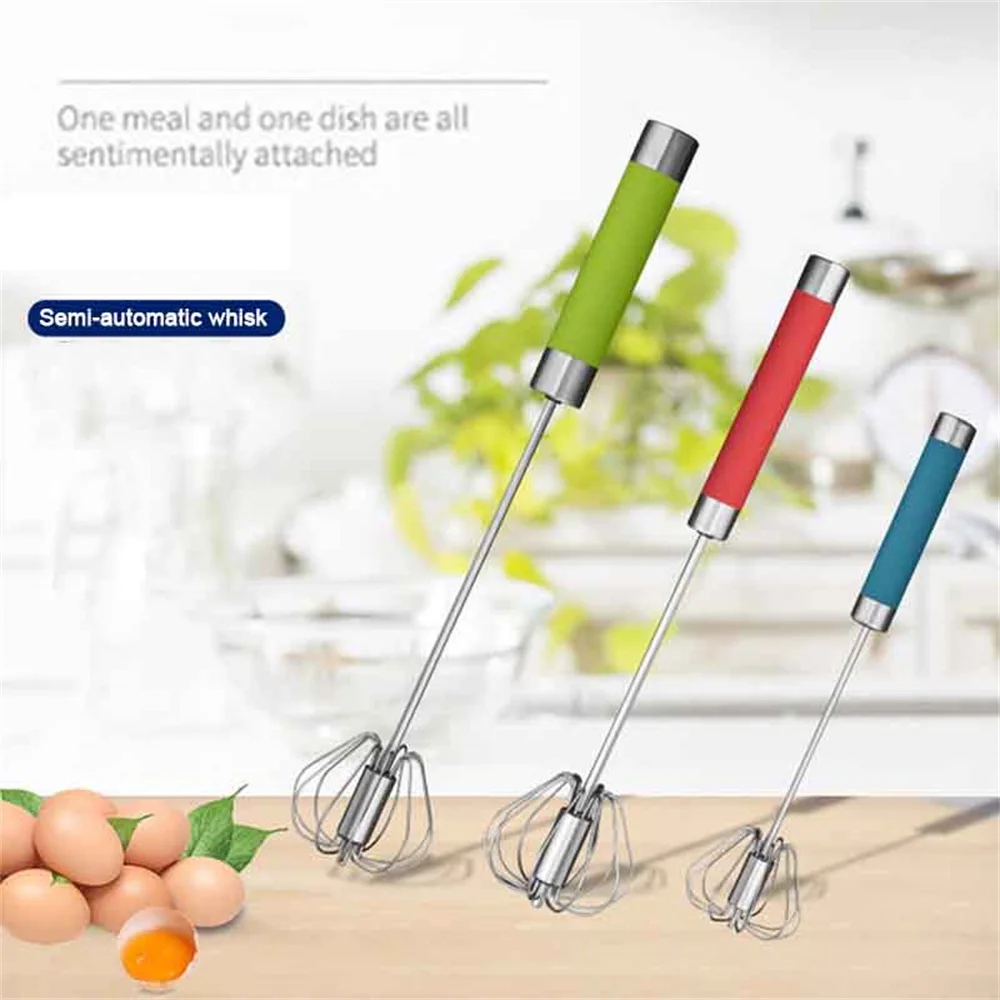 Stainless Steel Semi-automatic Rotary Egg Beater Press Home Whipping Cream Milkshake Baking Bar Handheld Quick Mixing Egg Tool
Stainless Steel Semi-automatic Rotary Egg Beater Press Home Whipping Cream Milkshake Baking Bar Handheld Quick Mixing Egg Tool