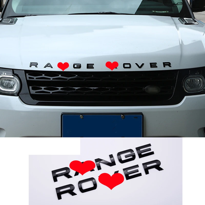 ABS Car Styling for Land Rover Range Rover Sport Evoque Vogue Engine Cover Logo Trunk Logo Letters Emblem Badge Sticker Cover
ABS Car Styling for Land Rover Range Rover Sport Evoque Vogue Engine Cover Logo Trunk Logo Letters Emblem Badge Sticker Cover