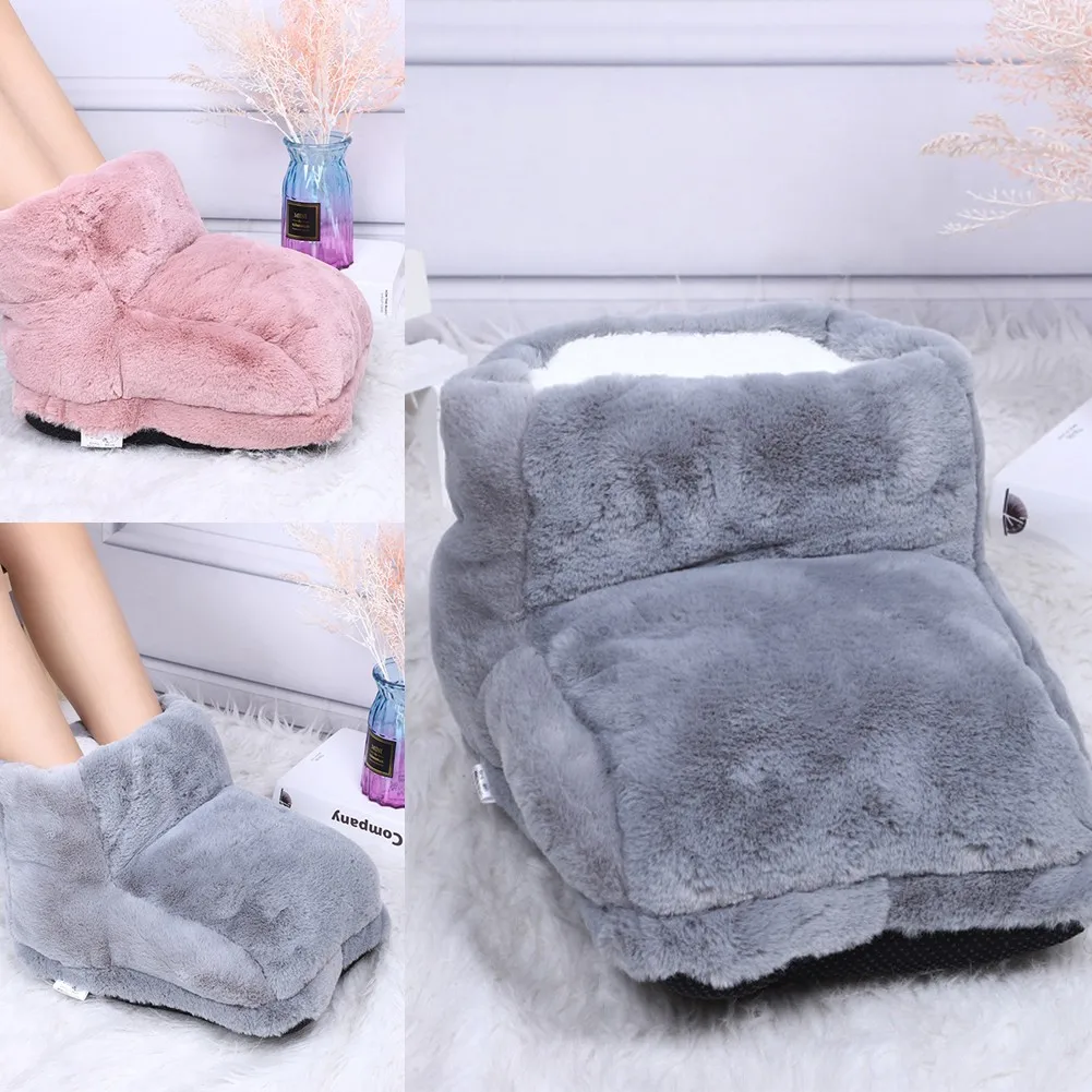 Electric Heated Foot Warmer Winter Comfortable Feet Hot Boots Comfortable Plush USB Heating Slippers Warm Winter Supplies
Electric Heated Foot Warmer Winter Comfortable Feet Hot Boots Comfortable Plush USB Heating Slippers Warm Winter Supplies