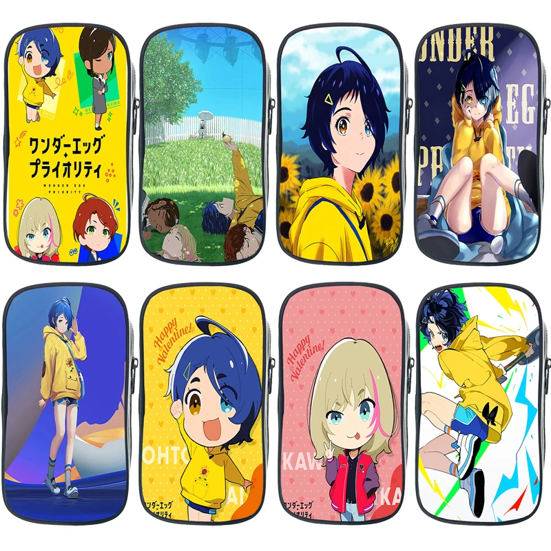 Kids Wonder Egg Priority Pencil Case Students Game Anime Pencil Box Boys Girls Pen Bags Children Storage Bags School Supplies
Kids Wonder Egg Priority Pencil Case Students Game Anime Pencil Box Boys Girls Pen Bags Children Storage Bags School Supplies