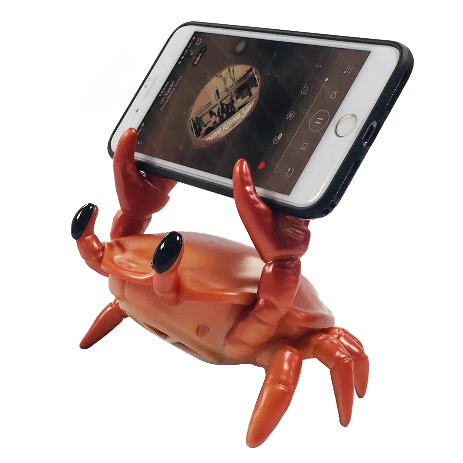 Crab Wireless Bluetooth Speaker with Mobile Phone Holder Stereo Sound Outdoor Subwoofer Portable Speakers 2020 NEW
Crab Wireless Bluetooth Speaker with Mobile Phone Holder Stereo Sound Outdoor Subwoofer Portable Speakers 2020 NEW
