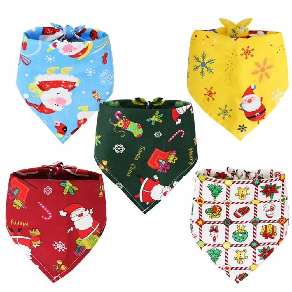Cartoon Christmas Small Dog Triangle Bandana Cute Cotton Chihuahua Puppy Scarf Gatos Bib Mascotas Decorative Pet Accessories
Cartoon Christmas Small Dog Triangle Bandana Cute Cotton Chihuahua Puppy Scarf Gatos Bib Mascotas Decorative Pet Accessories