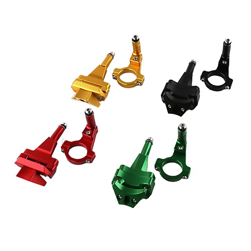 Motorcycle CNC Aluminum Adjustable Steering Stabilizer Steering Damper Mounting Bracket for Kawasaki Ninja 400 
Motorcycle CNC Aluminum Adjustable Steering Stabilizer Steering Damper Mounting Bracket for Kawasaki Ninja 400