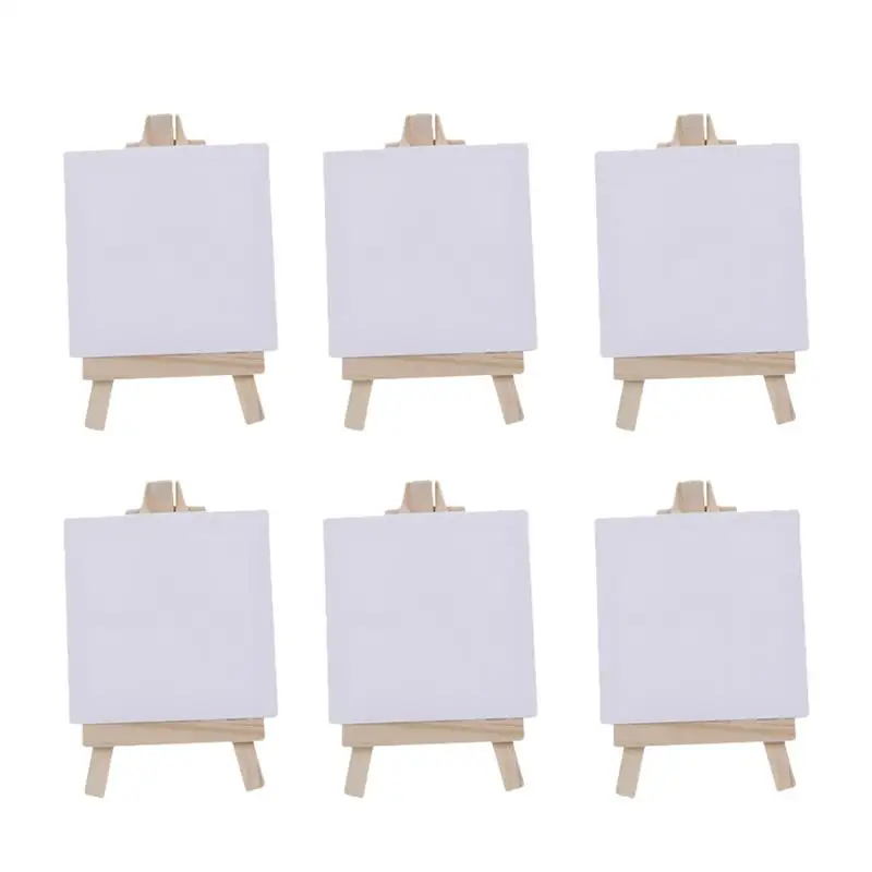 6 Sets of Mini Stretched Artist Canvas Art Board White Blank Art Boards Wooden Oil Paint Artwork Painting Board (White) 
6 Sets of Mini Stretched Artist Canvas Art Board White Blank Art Boards Wooden Oil Paint Artwork Painting Board (White)