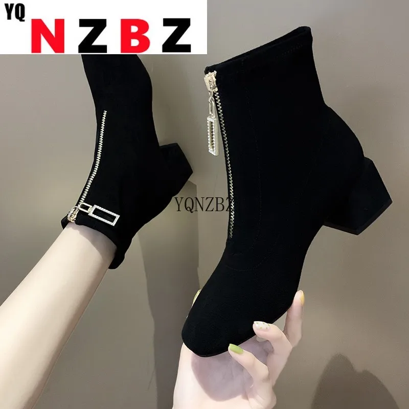 Women Ankle Boots Woman Mid Heel Shoes Female Zipper Footwear Pu Pointed Toe Comfortable Ladies Shoe Elegant Women Winter Shoes
Women Ankle Boots Woman Mid Heel Shoes Female Zipper Footwear Pu Pointed Toe Comfortable Ladies Shoe Elegant Women Winter Shoes