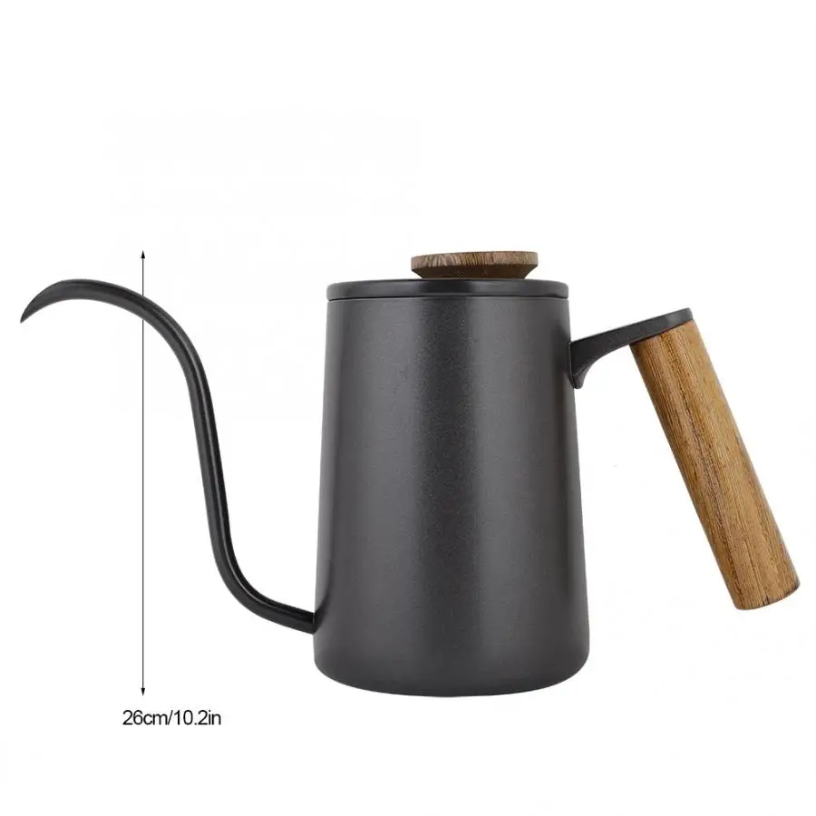 cafetera 600ml Fashion Stainless Steel Handle Drip Coffee Pot Long Gooseneck Spout Kettle milk jug for coffee
cafetera 600ml Fashion Stainless Steel Handle Drip Coffee Pot Long Gooseneck Spout Kettle milk jug for coffee
