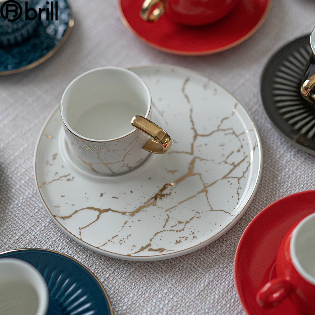 Luxury Ceramic Coffee Mug Travel Cute Small Turkish Coffee Coffee Cup and Saucer Set Japanese Cup Juego De Tazas De Cafe Mugs
Luxury Ceramic Coffee Mug Travel Cute Small Turkish Coffee Coffee Cup and Saucer Set Japanese Cup Juego De Tazas De Cafe Mugs