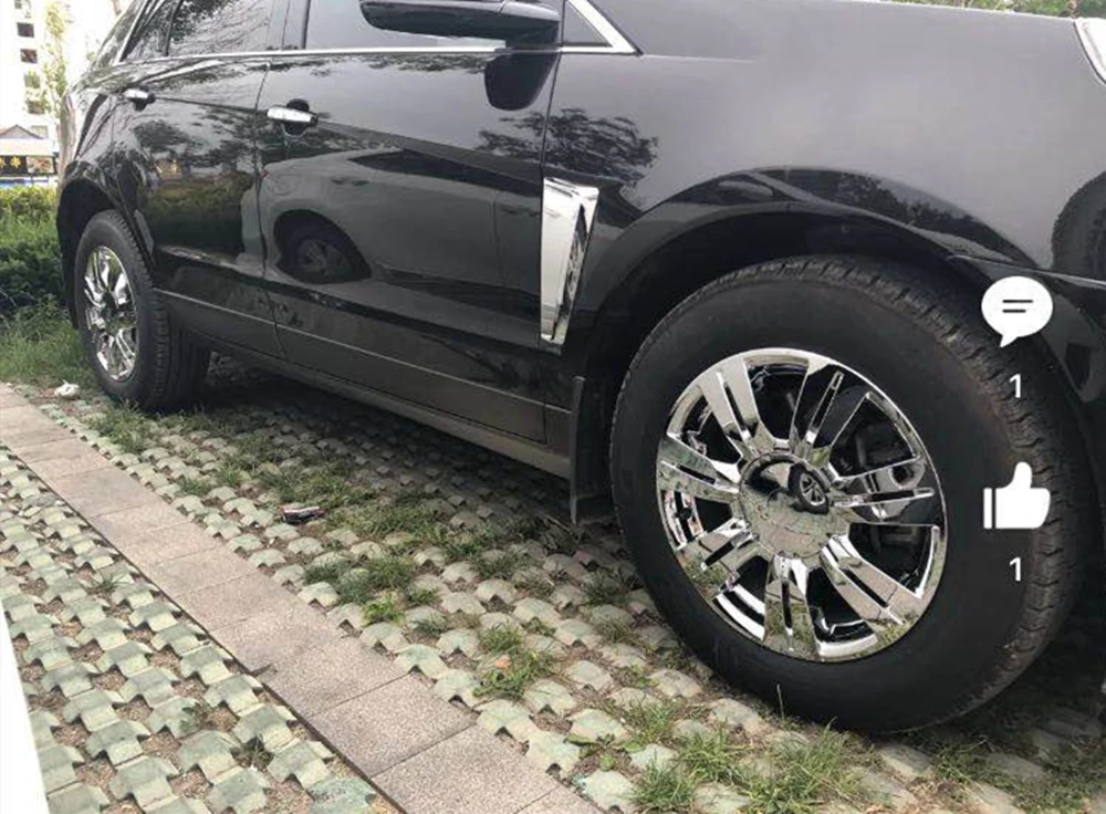 4pcs 18" Car Hubcaps For Cadillac SRX Wheel Cover Hub Caps rim cover With Black Logo Center Caps Cover
4pcs 18" Car Hubcaps For Cadillac SRX Wheel Cover Hub Caps rim cover With Black Logo Center Caps Cover