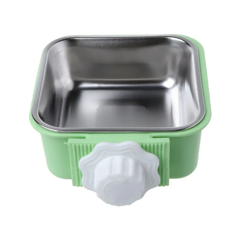 WSND 1 Set Pet Feeder Cats Dogs Bowl Stainless Steel Dog Cage Hanging Fixed Pets Basin
WSND 1 Set Pet Feeder Cats Dogs Bowl Stainless Steel Dog Cage Hanging Fixed Pets Basin