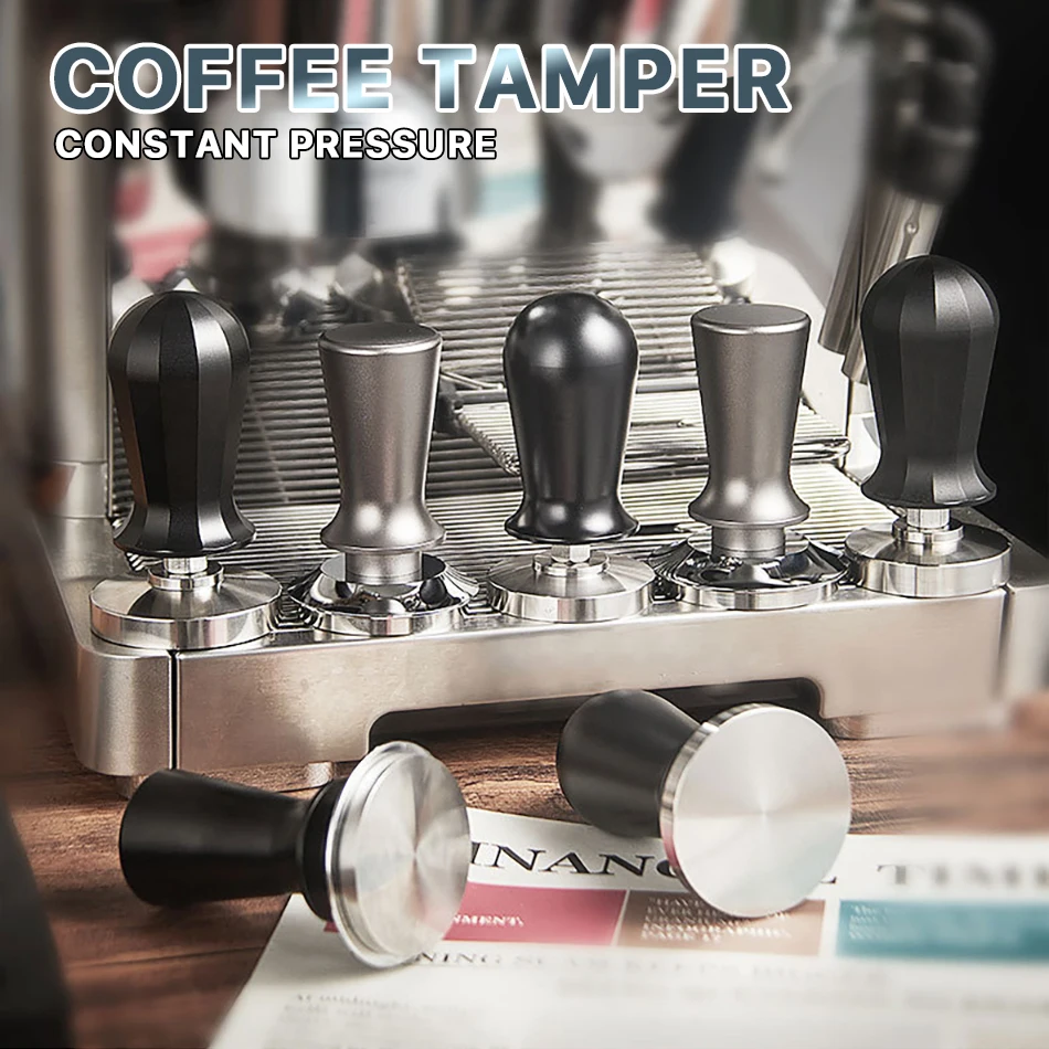 51/53/58MM Adjustable Coffee Tamper Constant Pressure Espresso Distributor Stainless Steel Force Powder Hammer Press
51/53/58MM Adjustable Coffee Tamper Constant Pressure Espresso Distributor Stainless Steel Force Powder Hammer Press
