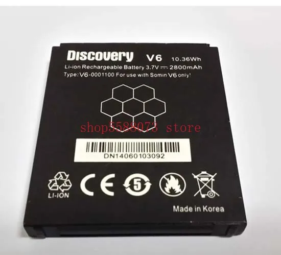 Аккумулятор для телефона discovery v6, 2800 мАч, водонепроницаемый, для discovery v6, бесплатная доставка
Аккумулятор для телефона discovery v6, 2800 мАч, водонепроницаемый, для discovery v6, бесплатная доставка