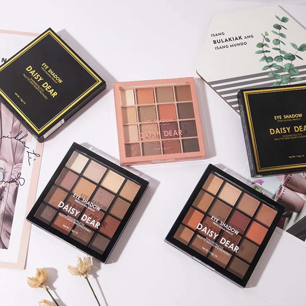 16 Colors Eyeshadow Palette Matte Shimmer Glitter Eye Shadow Waterproof Long Lasting Eyeshadow Cosmetics Eye Shadow Pallete
16 Colors Eyeshadow Palette Matte Shimmer Glitter Eye Shadow Waterproof Long Lasting Eyeshadow Cosmetics Eye Shadow Pallete