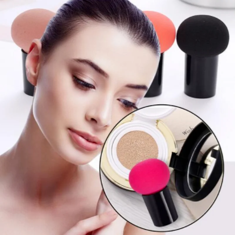 Round Head Mushroom Head Puff Air Cushion Wet and Dry Sponge Beauty Egg Makeup Tool and Accessories Facial Blender Cosmetic 1Pcs
Round Head Mushroom Head Puff Air Cushion Wet and Dry Sponge Beauty Egg Makeup Tool and Accessories Facial Blender Cosmetic 1Pcs