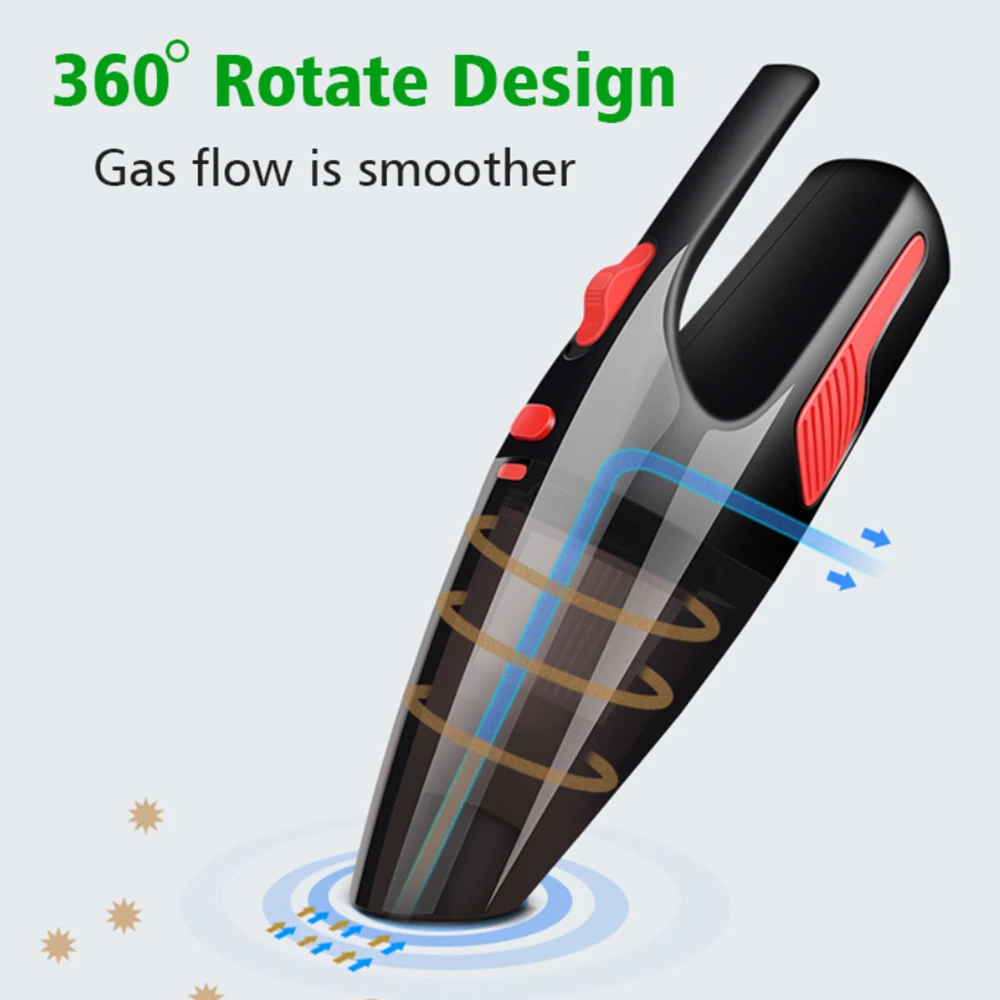 12V Vehicle Vacuum Cleaner Wireless Portable Car Vacuum Cleaner 4000pa Wet Dry Handheld Dual-Use Mini LED Light for Car Home
12V Vehicle Vacuum Cleaner Wireless Portable Car Vacuum Cleaner 4000pa Wet Dry Handheld Dual-Use Mini LED Light for Car Home