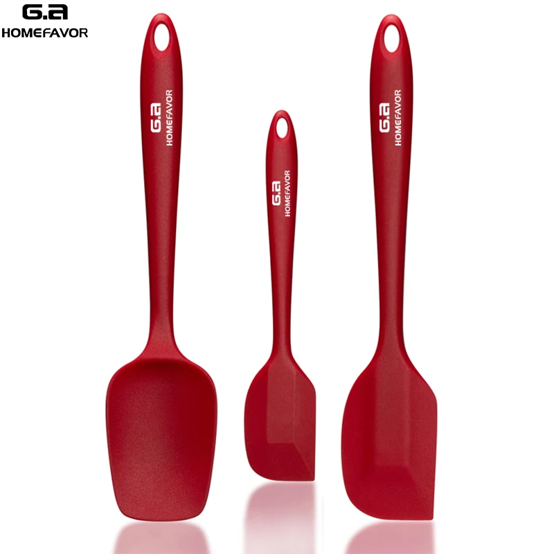 3 Pcs Spatula Set Silicone Heat-Resistance Spoon Kitchen Cake Cooking Baking Pastry Tools
3 Pcs Spatula Set Silicone Heat-Resistance Spoon Kitchen Cake Cooking Baking Pastry Tools