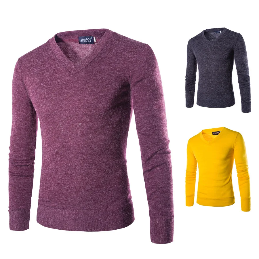 Hot Sale Men's T-shirt Long Sleeve V-neck Cotton Stretchy Solid Color Sport Fitness Breathable Spring Autumn Male Pullover
Hot Sale Men's T-shirt Long Sleeve V-neck Cotton Stretchy Solid Color Sport Fitness Breathable Spring Autumn Male Pullover