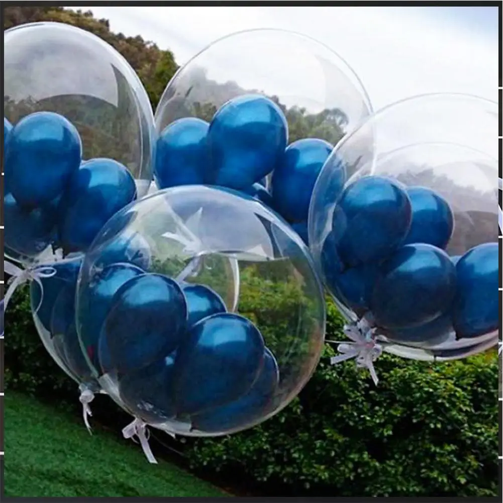 9-piece Set Latex 20-inch Transparent Bobo Balloon Kit Birthday Party Confession Layout Wedding Decoration
9-piece Set Latex 20-inch Transparent Bobo Balloon Kit Birthday Party Confession Layout Wedding Decoration
