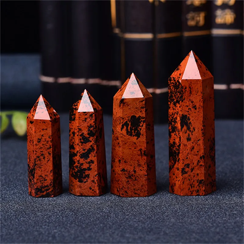 Red Obsidian Wand Point Natural Stones Minerals Crystals Gems Healing Reiki For Home Decoration Gemstones
Red Obsidian Wand Point Natural Stones Minerals Crystals Gems Healing Reiki For Home Decoration Gemstones