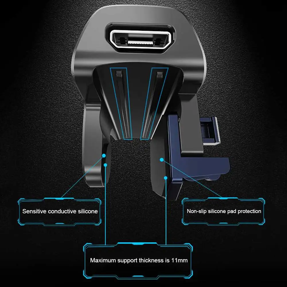 Mobile Joystick PUBG Game Controller Turnover Button Gamepad for PUBG iOS Android four Finger Operating Gamepad With Cooling Fan
Mobile Joystick PUBG Game Controller Turnover Button Gamepad for PUBG iOS Android four Finger Operating Gamepad With Cooling Fan