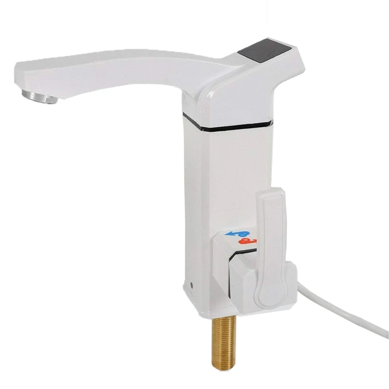 3000W Instant Electric Faucet 220V Kitchen Water Heater Tap Electric Heating with LED Temperature Display for Bathroom
3000W Instant Electric Faucet 220V Kitchen Water Heater Tap Electric Heating with LED Temperature Display for Bathroom