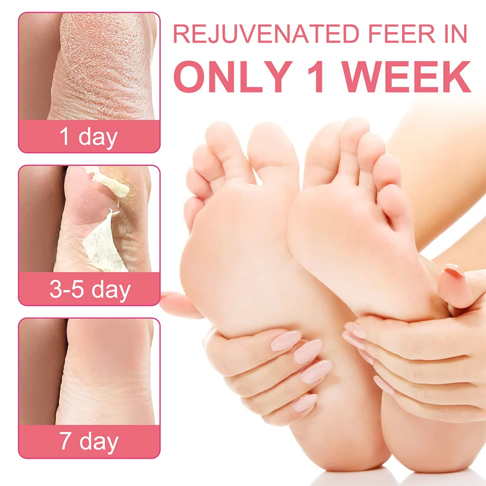 3-in-1 Foot Peel Mask Peeling for Legs Feet Mask Scrub Exfoliating Socks for Pedicure Anti Crack Heel Remove Skin Foot Patch 40g
3-in-1 Foot Peel Mask Peeling for Legs Feet Mask Scrub Exfoliating Socks for Pedicure Anti Crack Heel Remove Skin Foot Patch 40g