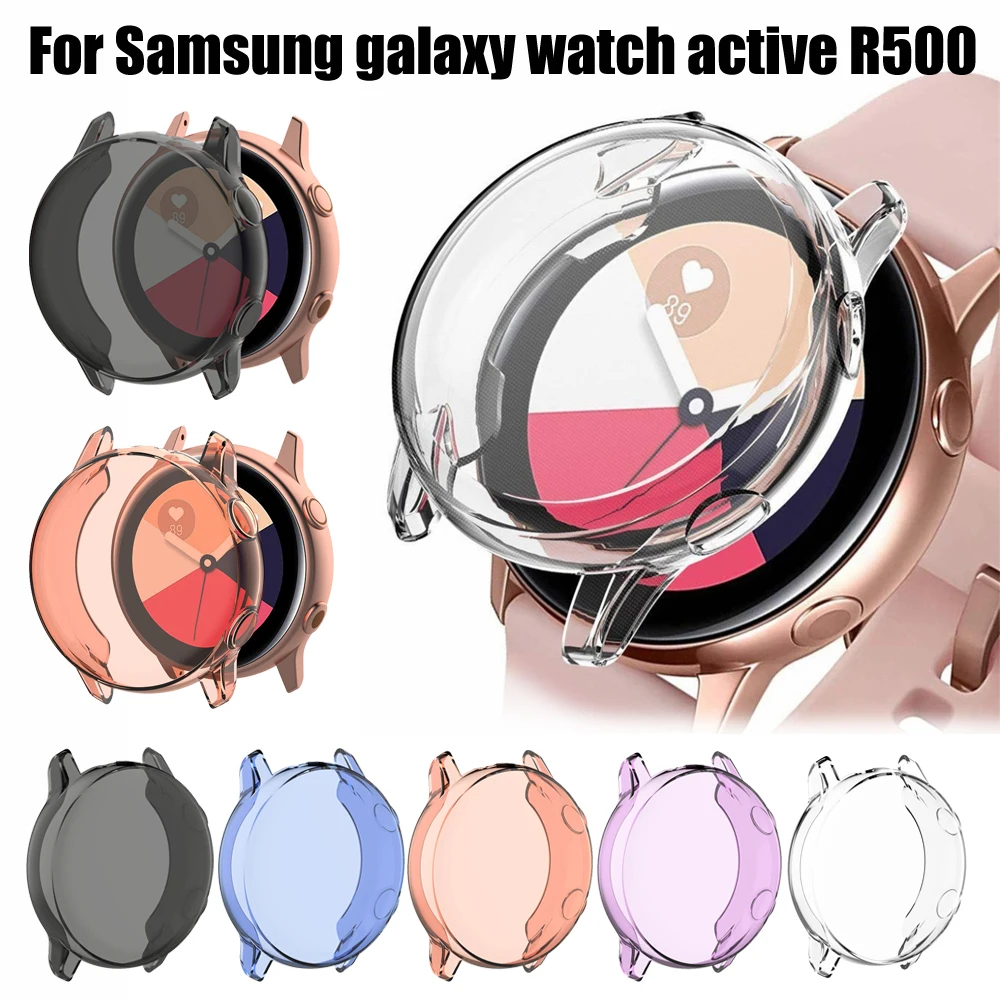Silicone Full Case Cover Slim TPU Screen Protect Shell for Samsung Galaxy Watch Active 40mm Smart Watch Protector Case
Silicone Full Case Cover Slim TPU Screen Protect Shell for Samsung Galaxy Watch Active 40mm Smart Watch Protector Case
