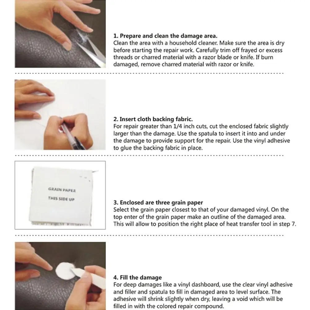 DIY leather Vinyl Repair Kit Seat Sofa Coat Hole Crack Torn Car Auto Cloth Patch Liquid Repair Kit Leather Restoration Tool Hot
DIY leather Vinyl Repair Kit Seat Sofa Coat Hole Crack Torn Car Auto Cloth Patch Liquid Repair Kit Leather Restoration Tool Hot