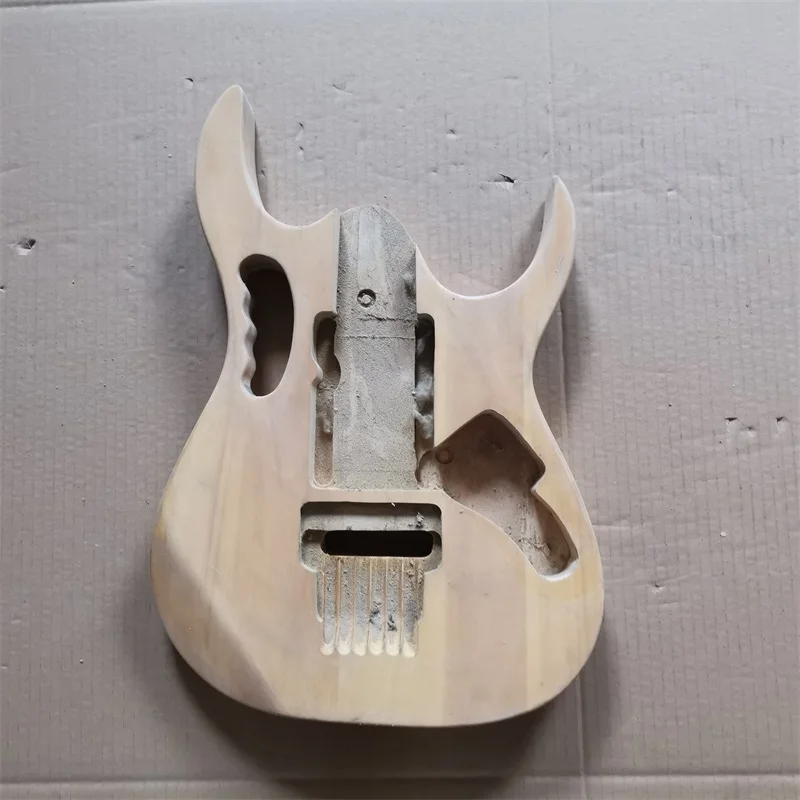 JNTM Electric Guitar Semi-finished Body Unfinished DIY Guitar Part Guitar Body (732) 
JNTM Electric Guitar Semi-finished Body Unfinished DIY Guitar Part Guitar Body (732)