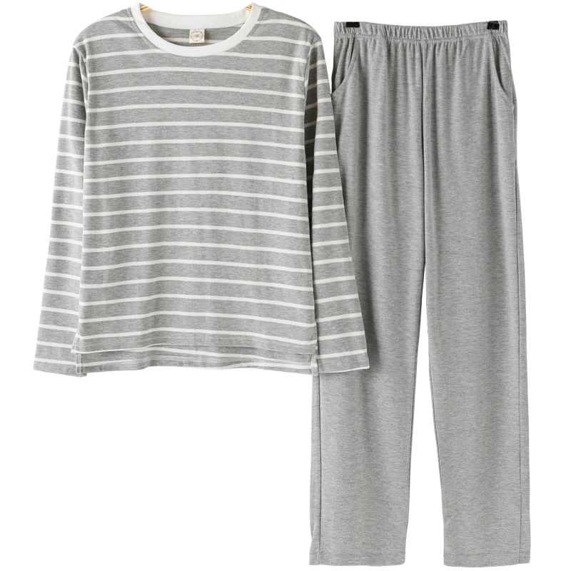 New Autumn Winter Couple Pajamas Set Cotton Long Sleeve Round Neck Pyjamas Male And Female Sleepwear
New Autumn Winter Couple Pajamas Set Cotton Long Sleeve Round Neck Pyjamas Male And Female Sleepwear
