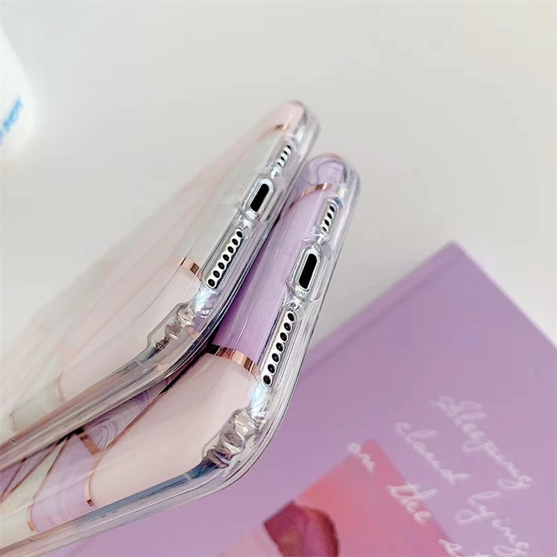 Electroplate Geometric Marble Phone Case For iPhone 11 Pro Max X XR XS MAX SE 7 8 Plus Glossy Soft IMD Back Cover Coque Shell
Electroplate Geometric Marble Phone Case For iPhone 11 Pro Max X XR XS MAX SE 7 8 Plus Glossy Soft IMD Back Cover Coque Shell