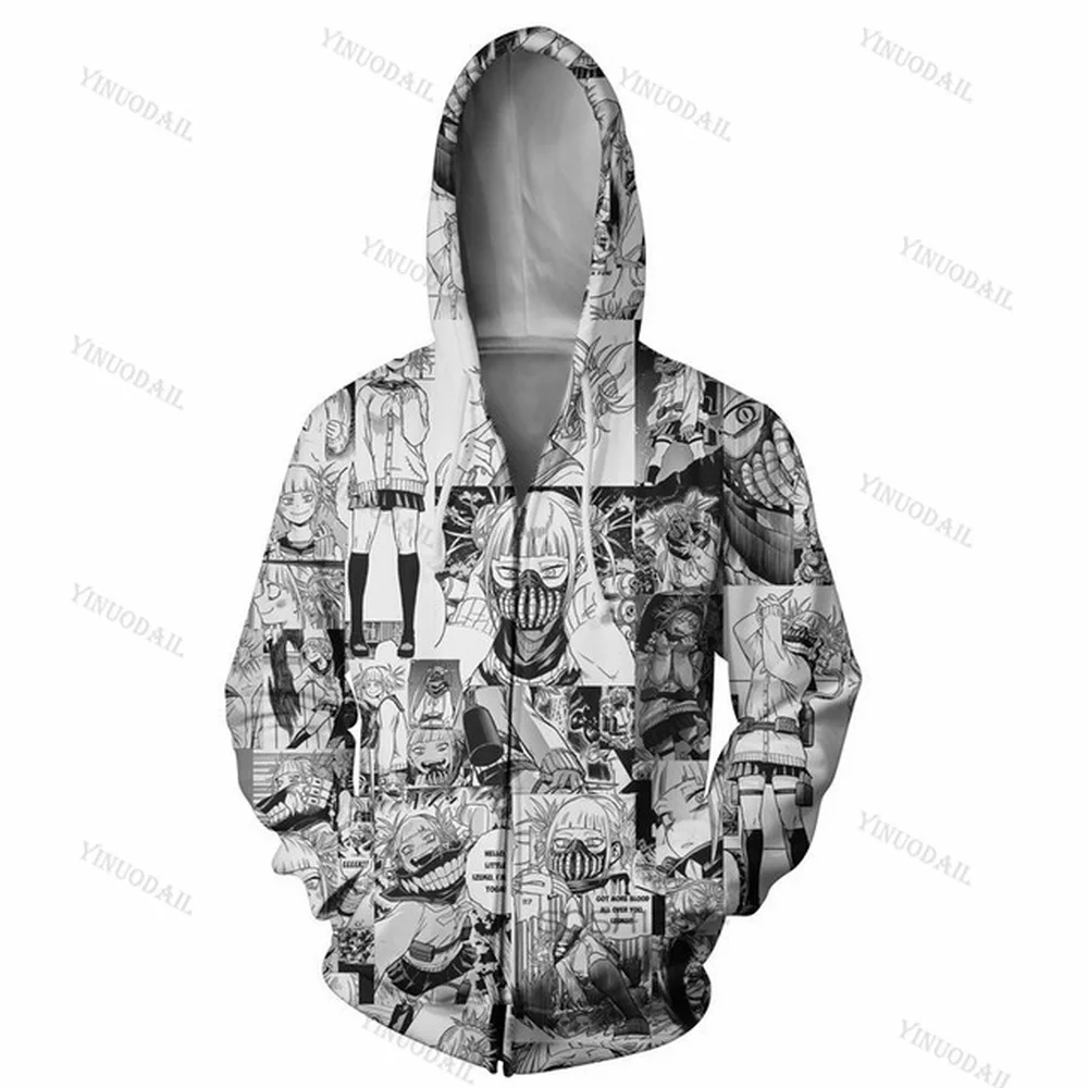 2020 Hoodies Unisex Harajuku Japanese Anime Printed Hoodie Streetwear Fashion Black White Zipper Sweatshirt Men Women
2020 Hoodies Unisex Harajuku Japanese Anime Printed Hoodie Streetwear Fashion Black White Zipper Sweatshirt Men Women