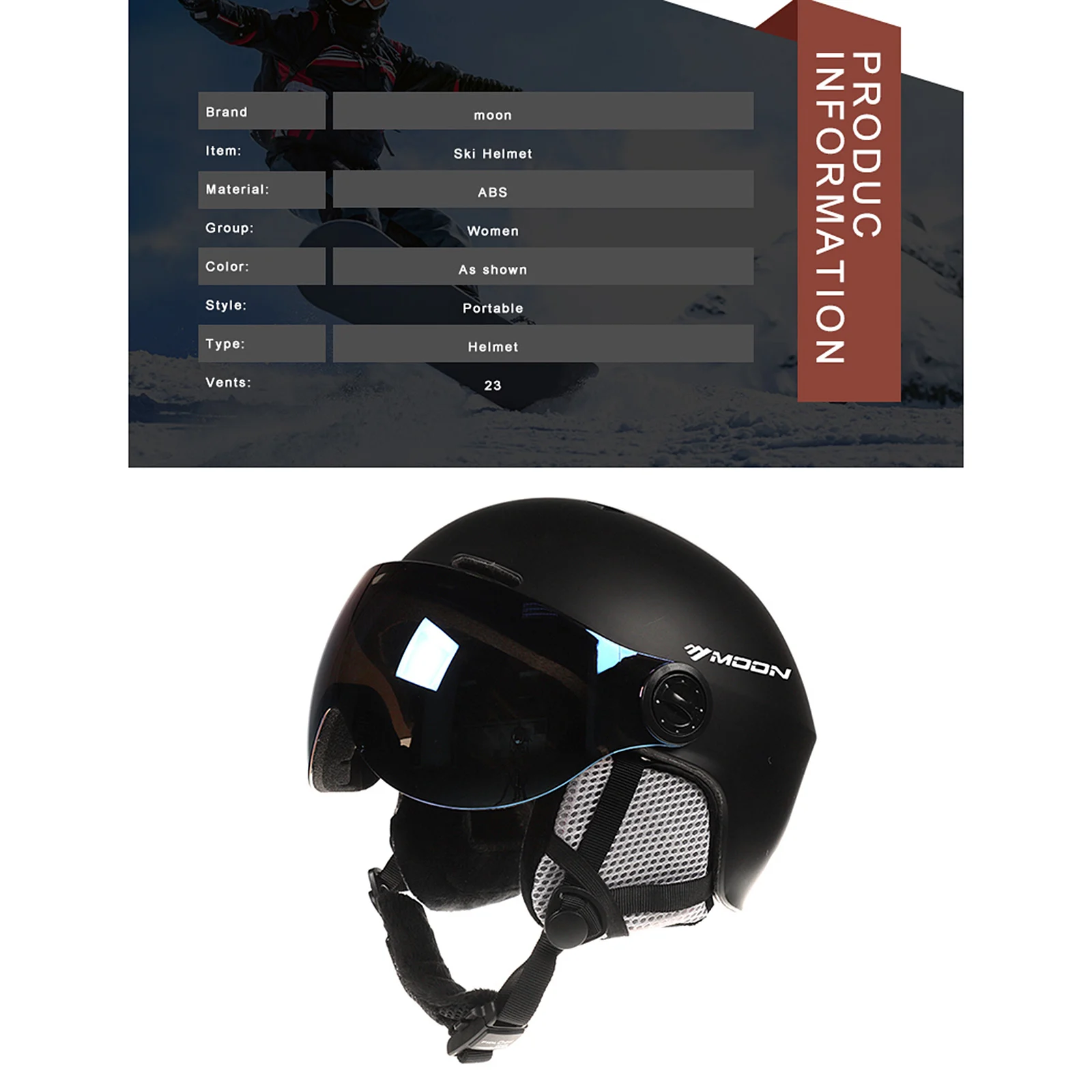 Ski Helmet With Goggles Lightweight Shockproof Skiing Equipment Snow Sports Safty Ski Helmets For Men Women Youth Black 2 Sizes
Ski Helmet With Goggles Lightweight Shockproof Skiing Equipment Snow Sports Safty Ski Helmets For Men Women Youth Black 2 Sizes