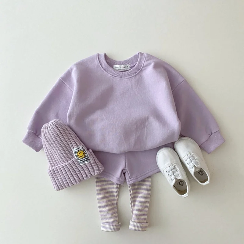 2021 Candy-colored Sweater Pants Two-piece Suit for Boys and Girls Spring and Autumn Leisure Trend Suit Baby
2021 Candy-colored Sweater Pants Two-piece Suit for Boys and Girls Spring and Autumn Leisure Trend Suit Baby