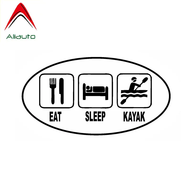 Aliauto Funny Car Sticker Eat Sleep Kayak Oval Vinyl Waterproof Sunscreen Anti-UV Reflective Decal Black/Silver,14cm*7cm
Aliauto Funny Car Sticker Eat Sleep Kayak Oval Vinyl Waterproof Sunscreen Anti-UV Reflective Decal Black/Silver,14cm*7cm