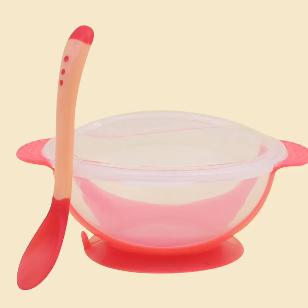 Temperature Sensing Feeding Spoon Child Tableware Food Bowl Learning Dishes Service Plate/Tray Baby Dinnerware Set
Temperature Sensing Feeding Spoon Child Tableware Food Bowl Learning Dishes Service Plate/Tray Baby Dinnerware Set