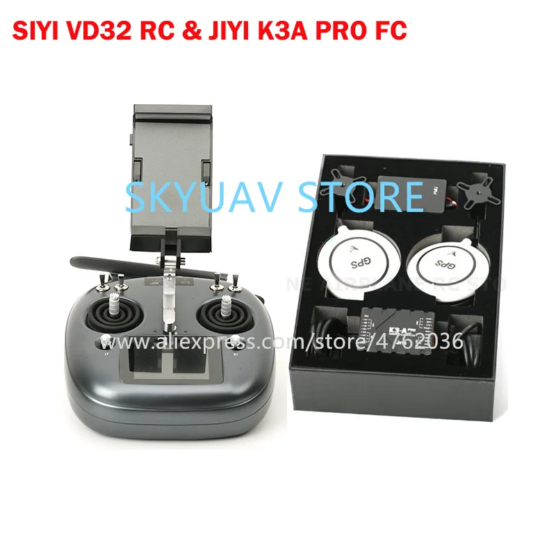 

SIYI VD32 Remote Controller with JIYI K3A pro/K++V2 Flight Control Combo DIY Agricultural Spray Drone Frame Kit Drone