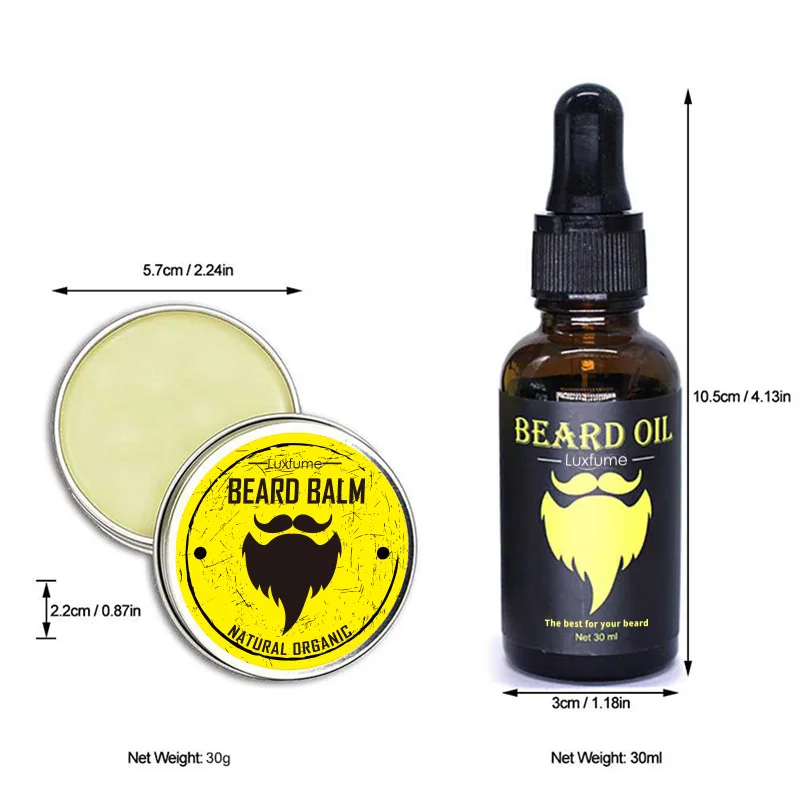 Beard care kit beard oil cream comb beard brush and stainless steel scissors storage bag 
Beard care kit beard oil cream comb beard brush and stainless steel scissors storage bag
