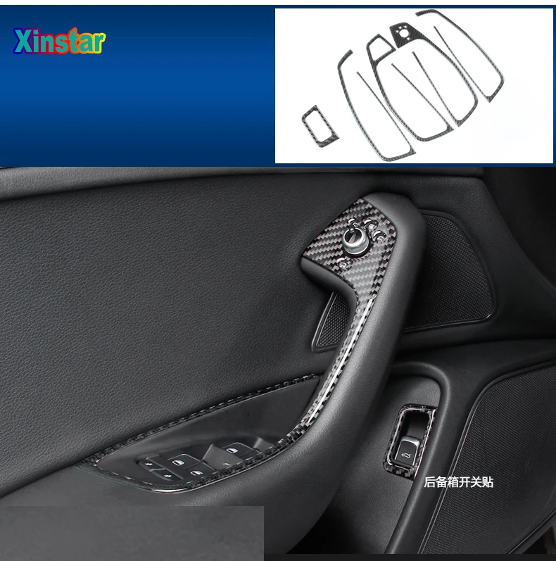 Carbon Fiber Car Door Interior Sticker For Audi 2012 To 2018 A6 A7
Carbon Fiber Car Door Interior Sticker For Audi 2012 To 2018 A6 A7