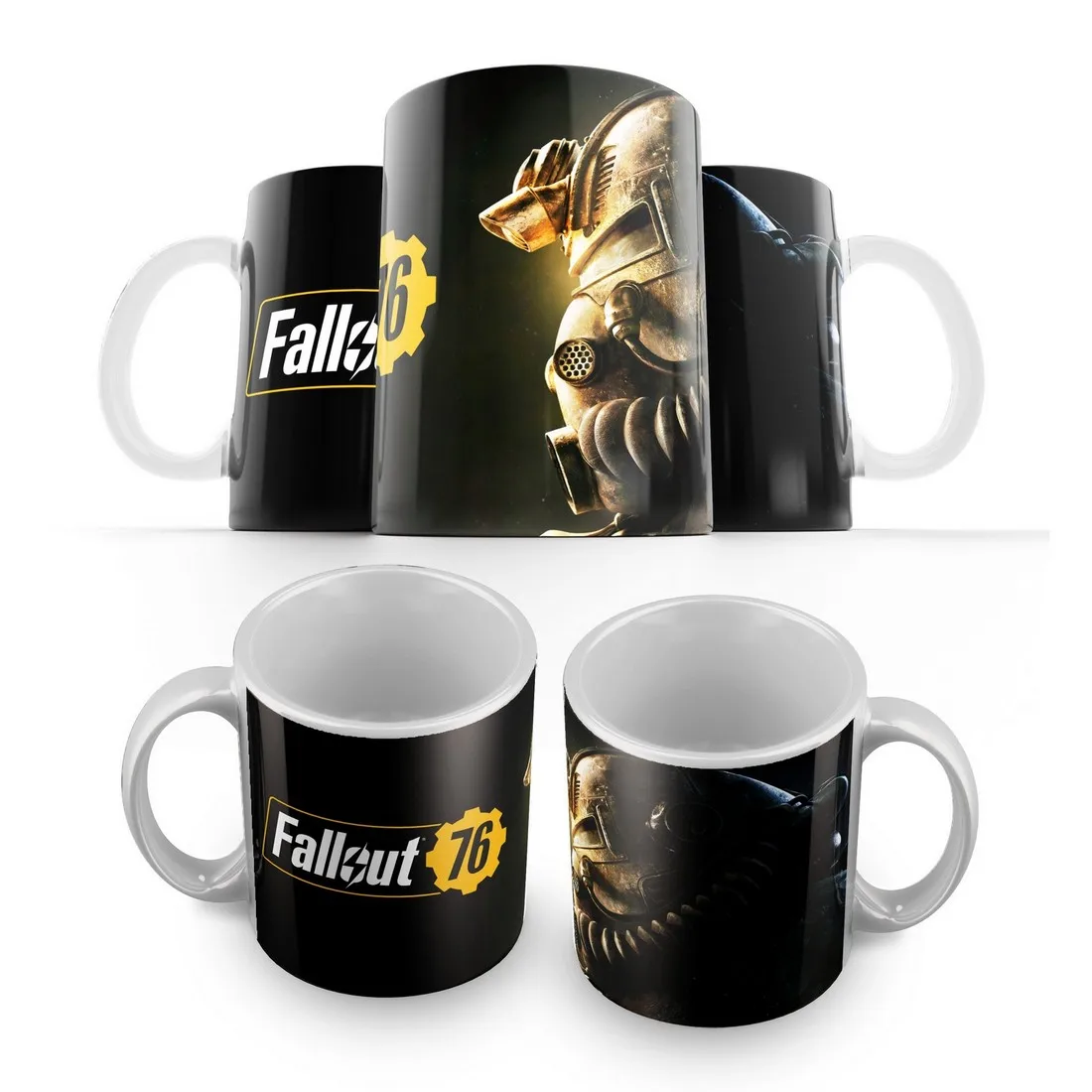 Кружка: fallout 76 1-2 (фалаут фолаут фаллаут фоллаут нью вегас) - | Дом и сад