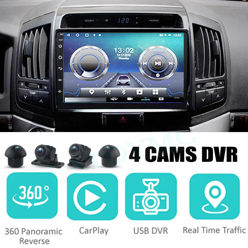 Для TOYTOA Land Cruiser Roraima LC200 2007 ~ 2015 автомобильная аудио-навигация стерео Carplay DVR 360 Birdview около 4G Android системы
Для TOYTOA Land Cruiser Roraima LC200 2007 ~ 2015 автомобильная аудио-навигация стерео Carplay DVR 360 Birdview около 4G Android системы