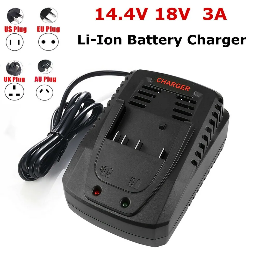 Battery Charger For Bosch14.4V/18V Lithium Battery Charger LED Light 1018K 3A Fast Charger EuropeanAmerican Australian Standard
Battery Charger For Bosch14.4V/18V Lithium Battery Charger LED Light 1018K 3A Fast Charger EuropeanAmerican Australian Standard