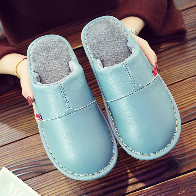 Couple's Cotton Slippers Home Indoor Non-Slip Waterproof and Heat Resistance Padded Bottom Plush Household Shoes Unisex Shoes 
Couple's Cotton Slippers Home Indoor Non-Slip Waterproof and Heat Resistance Padded Bottom Plush Household Shoes Unisex Shoes
