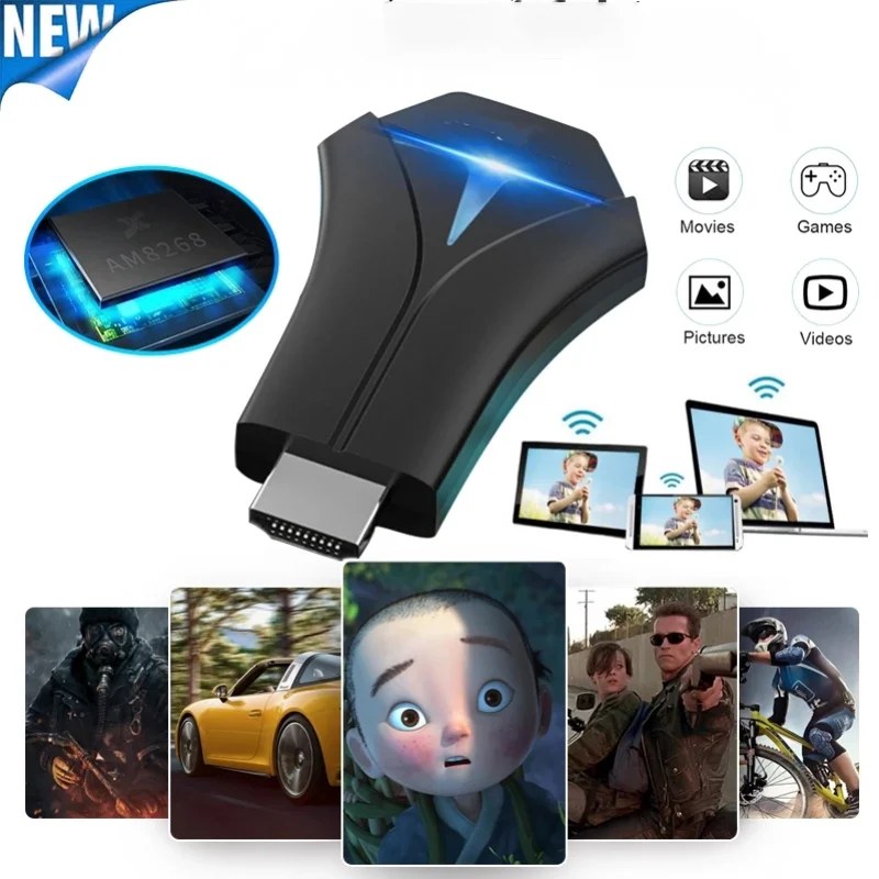 Mira screen K12 TV Stick Wifi приемник дисплея HDMI-совместимый потоковый литой зеркальный экран Airplay Miracast Anycast Airmirror
Mira screen K12 TV Stick Wifi приемник дисплея HDMI-совместимый потоковый литой зеркальный экран Airplay Miracast Anycast Airmirror
