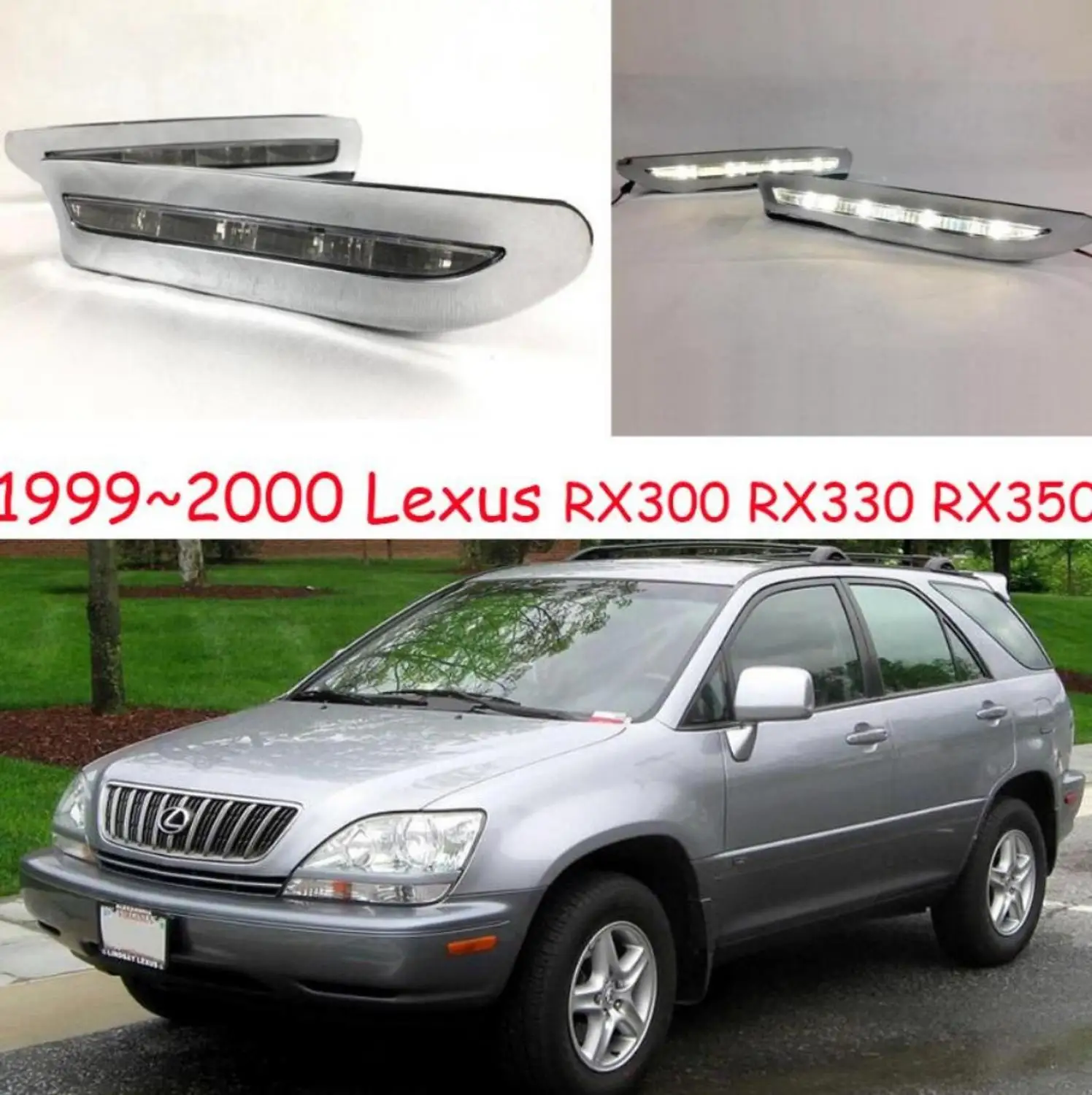 JanDeNing LED Daytime Running Light Driving Light Assembly White Color For Lexus RX330 1990-2000
JanDeNing LED Daytime Running Light Driving Light Assembly White Color For Lexus RX330 1990-2000